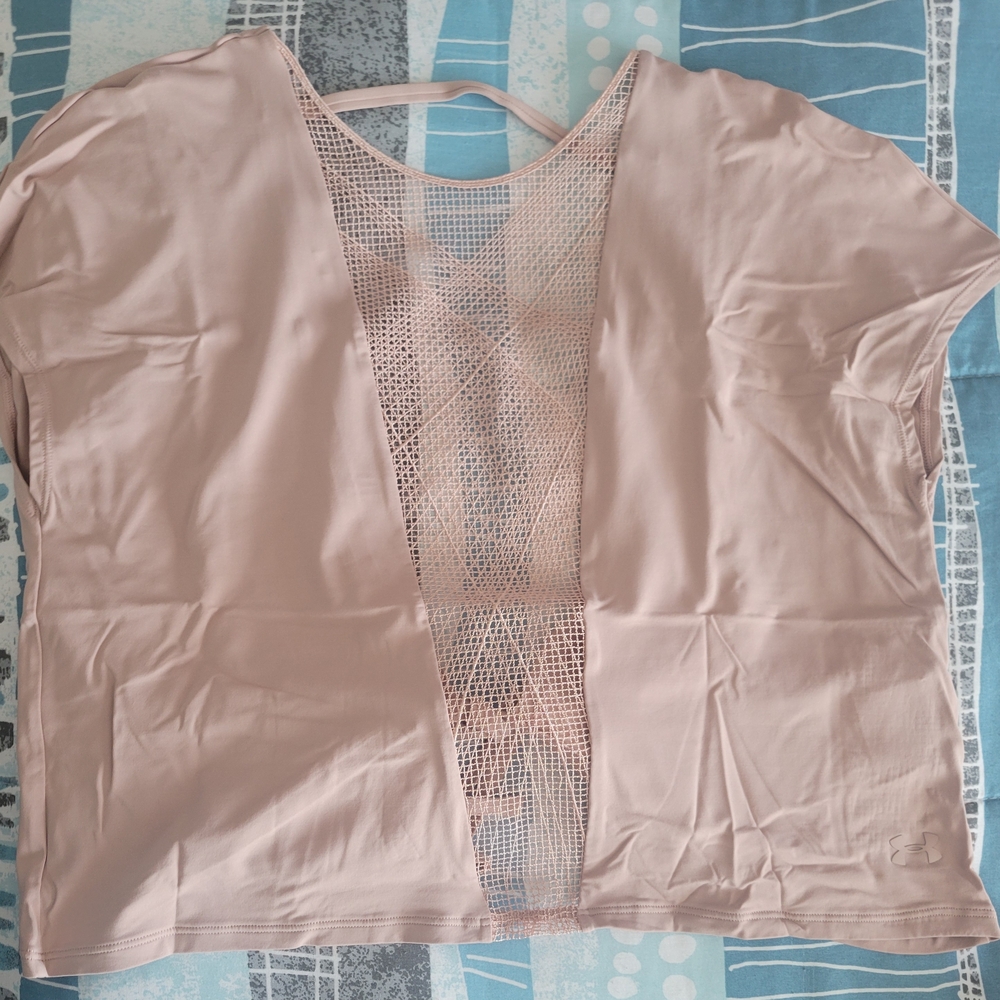 Under Armour Pink Crop Top
